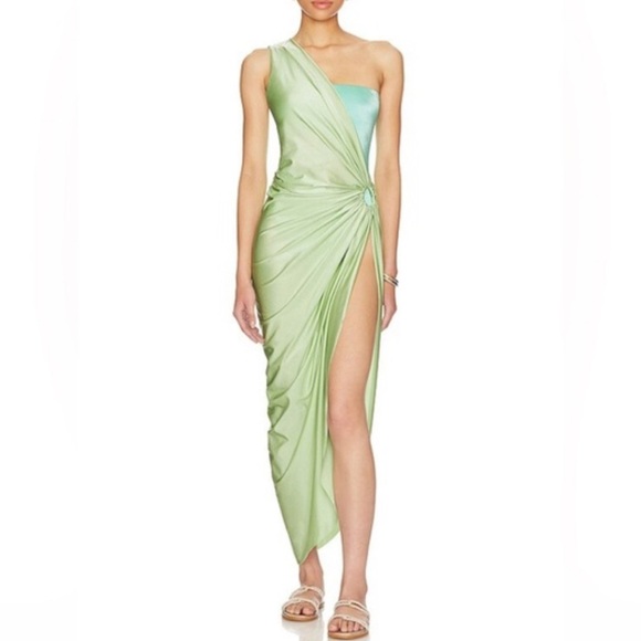 Baobab Nikka Midi Dress in Menta - Picture 1 of 13